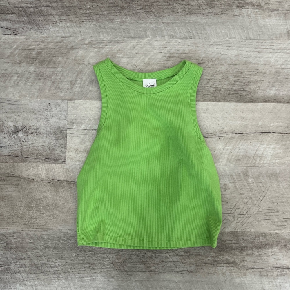 Vibrant Green Tank Top